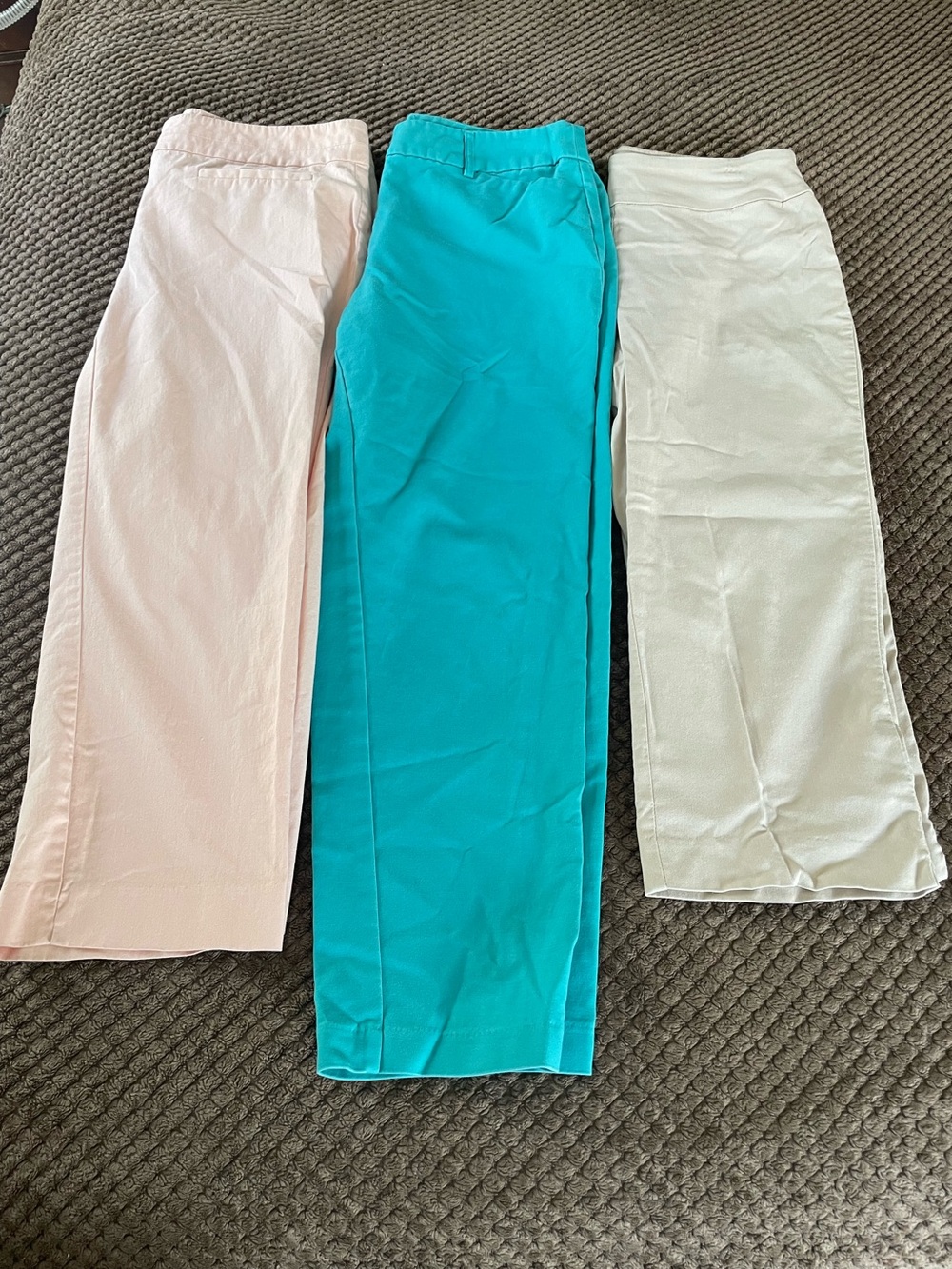 Lot Of 3 Women’s Summer Capris And Ankle Pants Size 8/10
